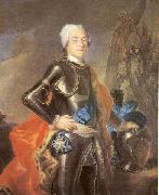 Louis de Silvestre Portrait of Johann Georg, Chevalier de Saxe china oil painting artist